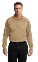 CornerStone®  Adult Unisex Select Long Sleeve Snag-Proof Tactical Polo Shirt